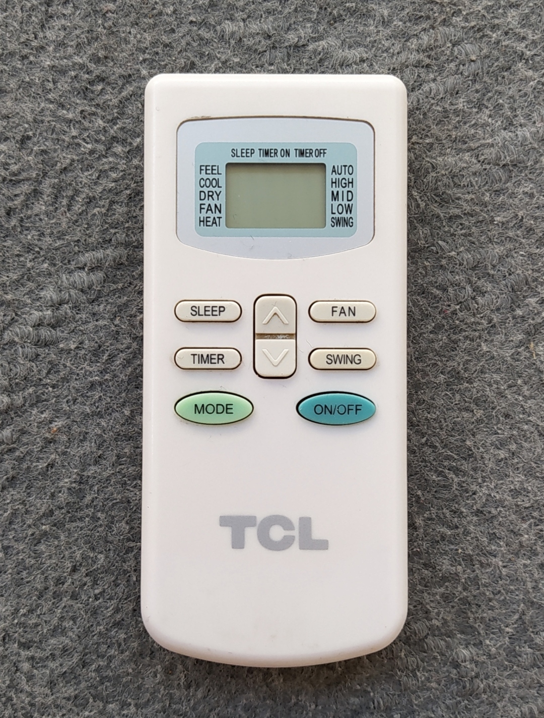 کنترل کولر گازی اسپلیت تی سی ال TCL