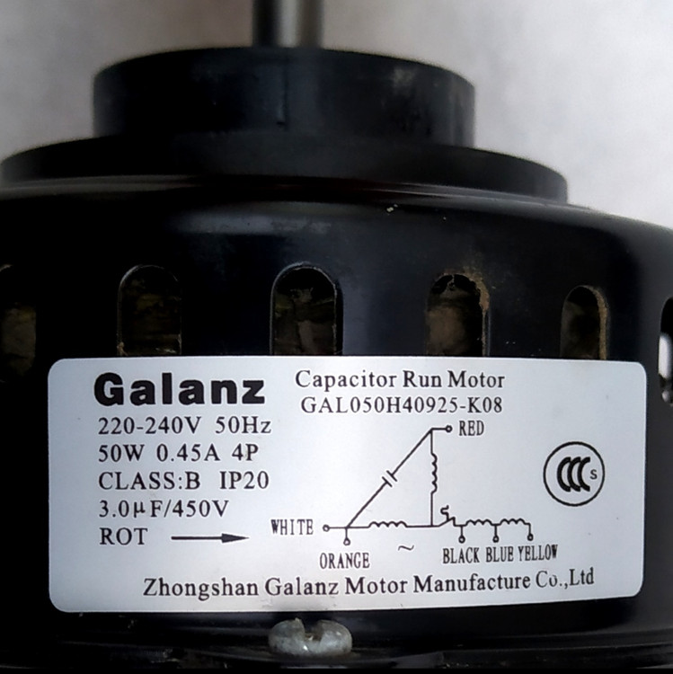 موتور فن کولر اسپلیت