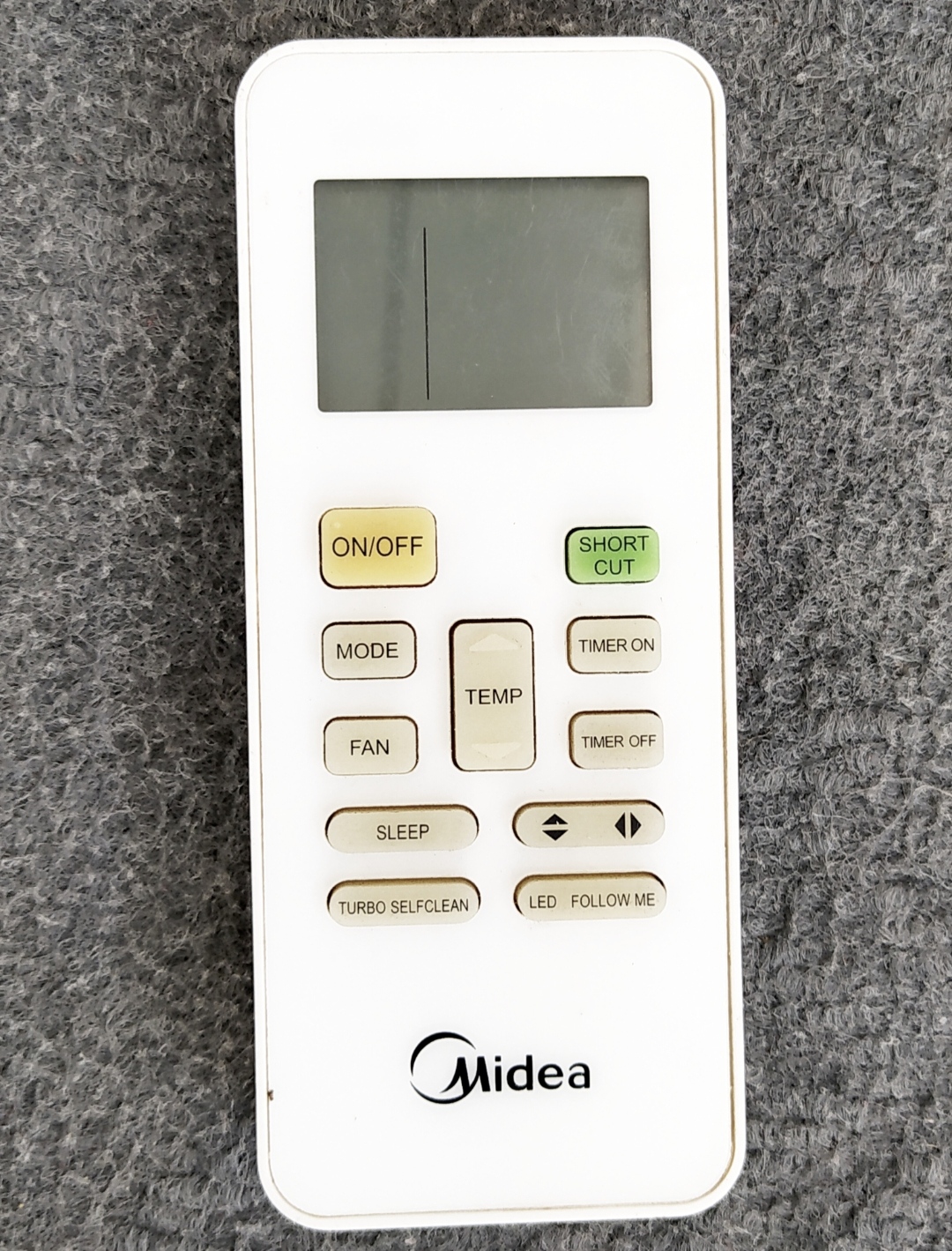 ریموت کنترل کولر گازی مدیا – اورجینال، مناسب مدلهای با شکل و دکمهبندی مشابه