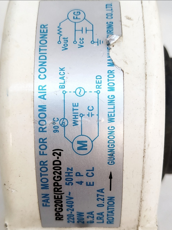 موتور فن کولر گازی