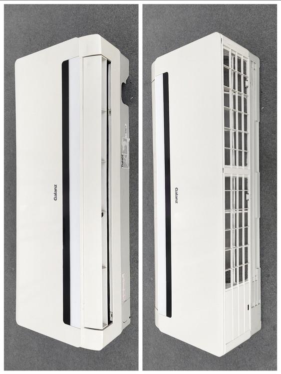 قاب پنل کولر گازی اسپلیت گلانز ۱۲ هزار مدل AUS-12C3 – نمای کلی قاب