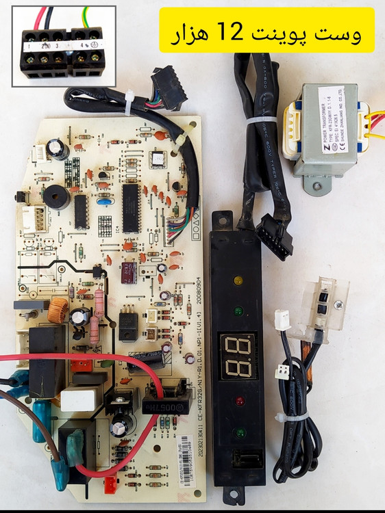 برد پنل کولر گازی اسپلیت وست پوینت