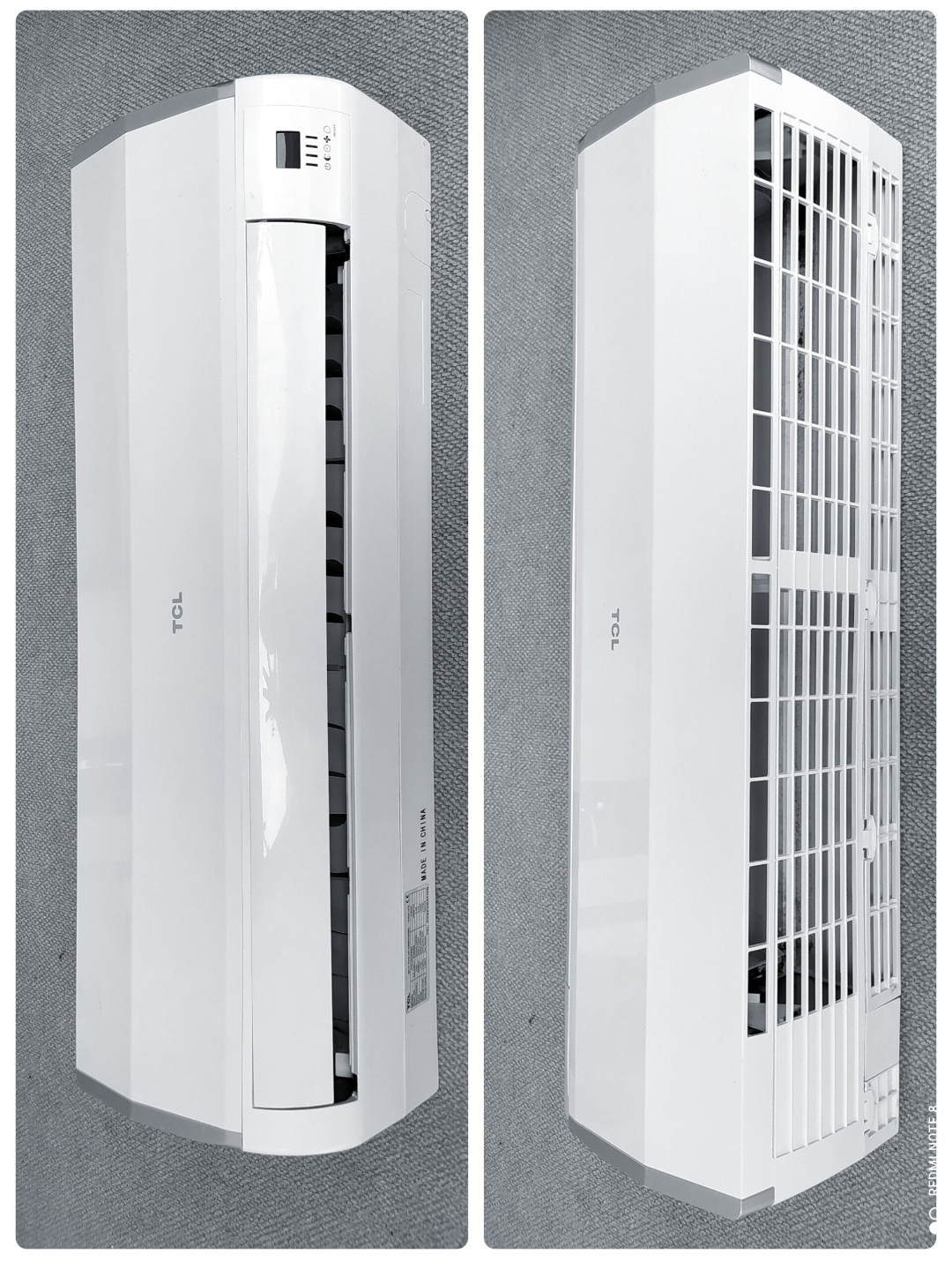 قاب پنل کولر گازی اسپلیت 14000 تی سی ال TCL مدل TAC-14CS/BQT استوک