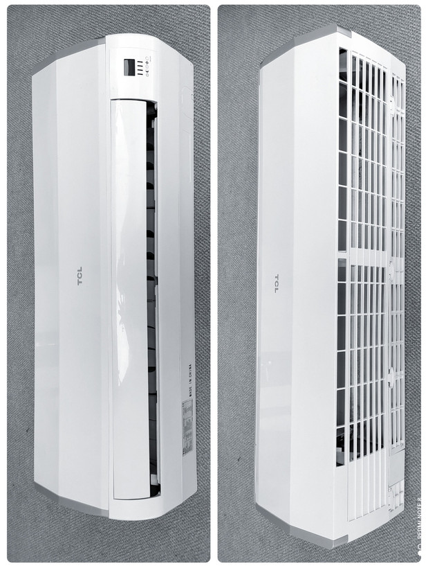 قاب پنل کولر گازی اسپلیت 14000 تی سی ال TCL مدل TAC-14CS/BQT استوک